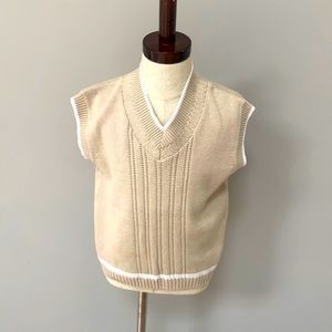 ⚠️flash sale⚠️ Boys tan sweater vest